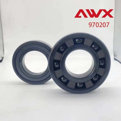 সিরামিক উচ্চ তাপমাত্রা প্রতিরোধী bearings 970207 970208 970209 970210 উচ্চতর পরিধান সঙ্গে
